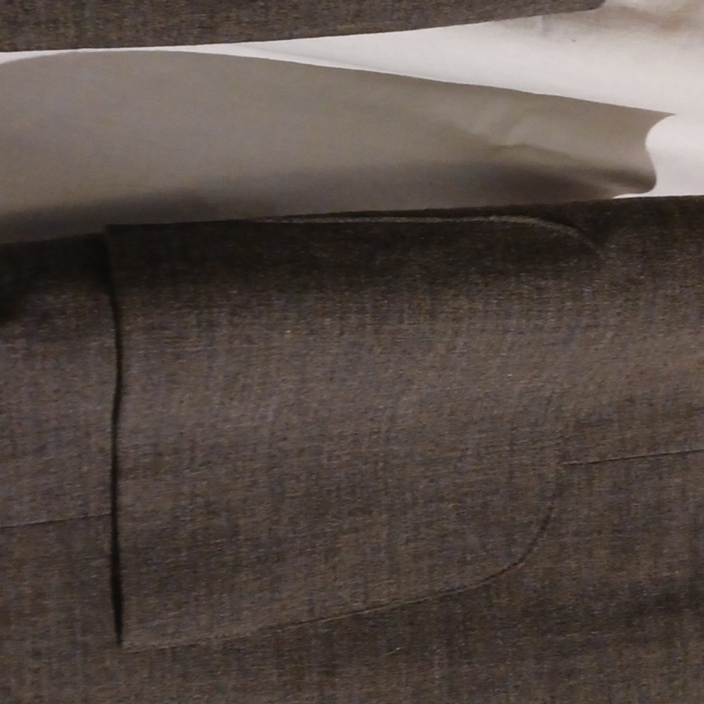 Anna Huling Gray Wool Blazer - image 7